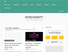 Tablet Screenshot of intechgrity.com
